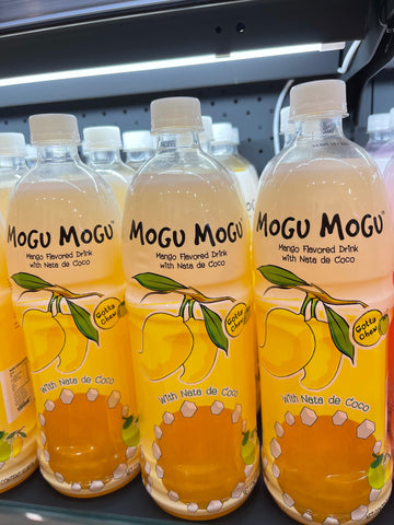 Mogu Mogu Lychee with Nata De Coco Juice Drink 1L