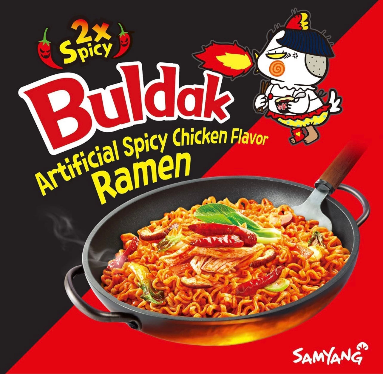 Samyang SPICY Super Spicy Turkey Noodle 140g*5bag pack X2Pack 2EA
